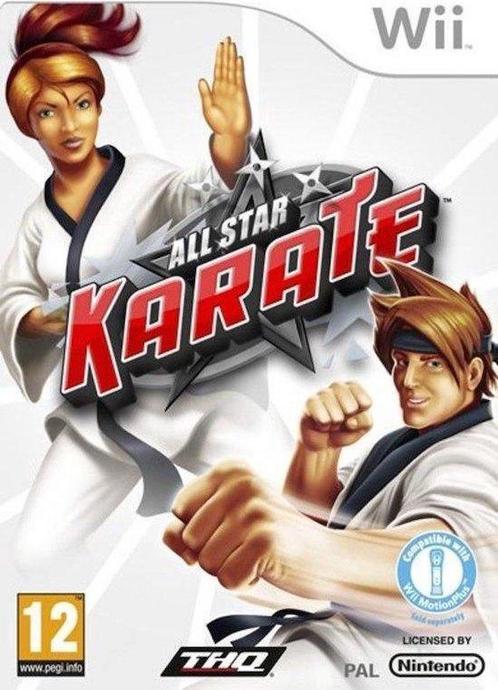 All Star Karate (Wii Games), Spelcomputers en Games, Games | Nintendo Wii, Zo goed als nieuw, Ophalen of Verzenden