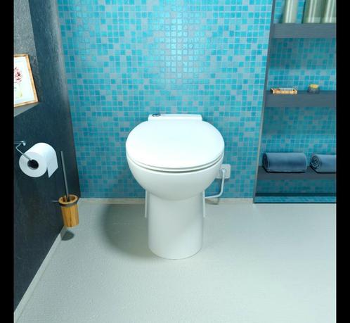 Broyeurtoilet Sani-Start dual flush, Doe-het-zelf en Verbouw, Sanitair, Toilet, Nieuw, Verzenden