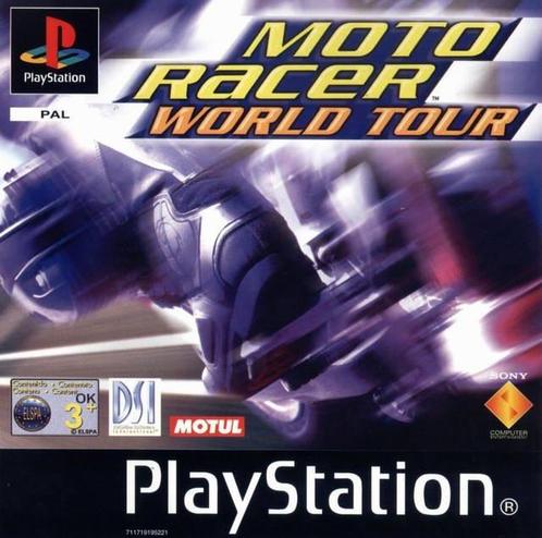 Moto Racer World Tour (PlayStation 1), Spelcomputers en Games, Games | Sony PlayStation 1, Gebruikt, Verzenden