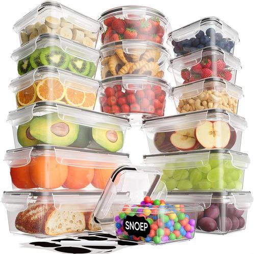 Strex Vershoudbakjes - Meal Prep Bakjes - Plastic Diepvries, Huis en Inrichting, Keuken | Tupperware, Nieuw, Verzenden