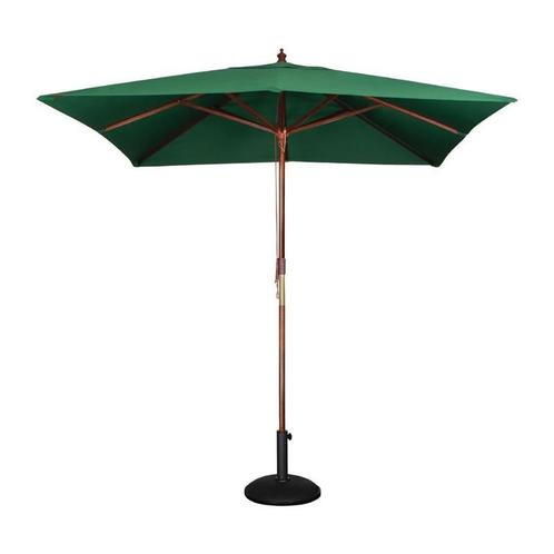 Bolero vierkante groene parasol 2,5 meter, Zakelijke goederen, Horeca | Meubilair en Inrichting, Verzenden