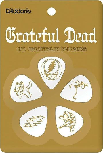 Grateful Dead Plectrum 10-pack Medium officiële merchandise