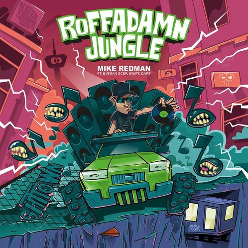 Mike Redman - Roffadamn Jungle (2x12) (Vinyls), Cd's en Dvd's, Vinyl | Dance en House, Techno of Trance, Verzenden