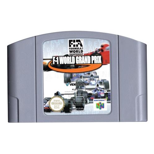 N64 F-1 World Grand Prix (Losse Cassette), Spelcomputers en Games, Games | Nintendo 64, Zo goed als nieuw, Verzenden