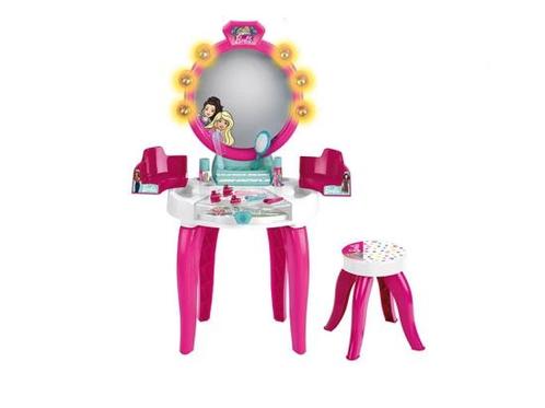 Barbie speelgoed kaptafel met licht en geluid, Kinderen en Baby's, Speelgoed | Poppen, Nieuw