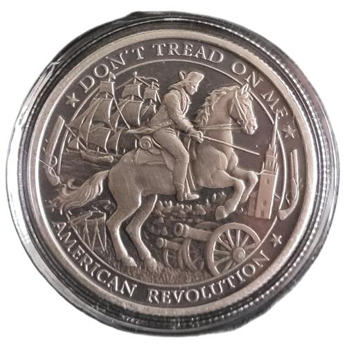 Mason Mint - American Revolution - 1 oz zilver 2019  Round -, Postzegels en Munten, Munten | Amerika, Midden-Amerika, Losse munt