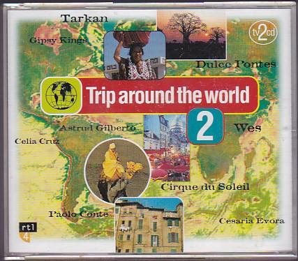 cd - Various - Trip Around The World 2, Cd's en Dvd's, Cd's | Wereldmuziek, Zo goed als nieuw, Verzenden