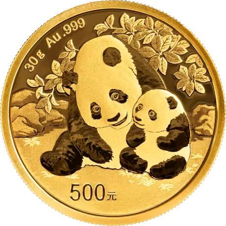 Gouden China Panda 30 gram 2024, Postzegels en Munten, Munten | Azië, Oost-Azië, Losse munt, Goud, Verzenden