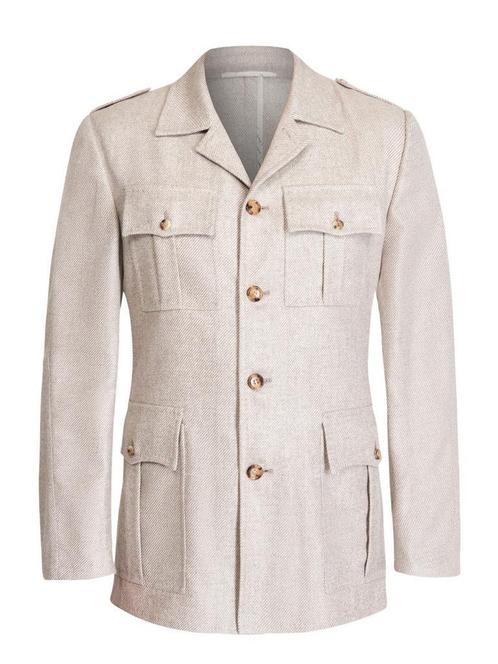 SALE! Stile Latino cashmere safari jacket maten 50-52-54, Kleding | Heren, Jassen | Zomer, Ophalen of Verzenden