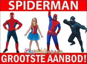 Spiderman Pak Kostuum Outfit Versiering voor Kind Man Vrouw