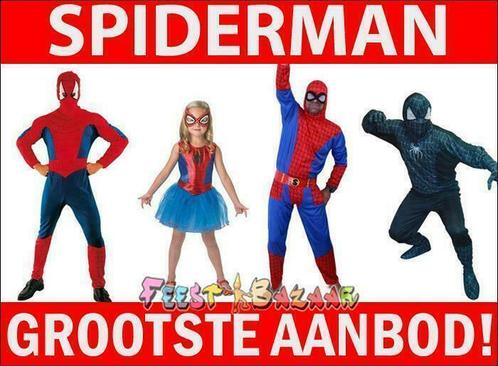 Spiderman Pak Kostuum Outfit Versiering voor Kind Man Vrouw, Kinderen en Baby's, Carnavalskleding en Verkleedspullen, Nieuw, Ophalen of Verzenden