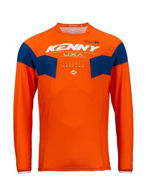 Kenny 2023 Titanium Crossshirt Solid Oranje maat L, Motoren, Kleding | Motorkleding, Ophalen of Verzenden