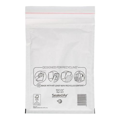 Sealed Air® luchtkussen envelop D wit 180 x 260 mm, Zakelijke goederen, Partijgoederen en Retail | Verpakking en Verzending