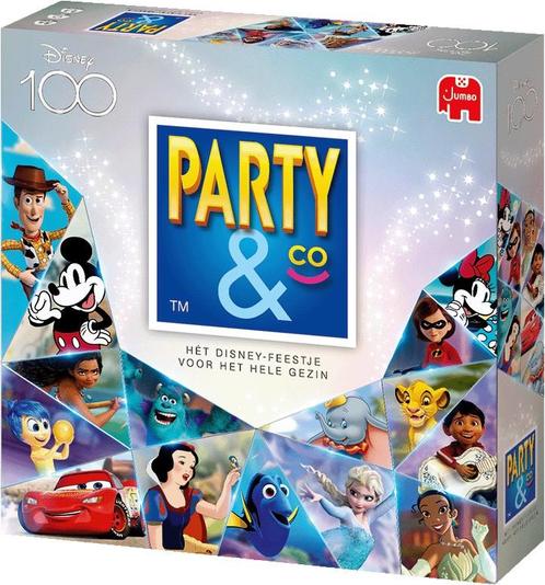 Party & Co. Disney 100th Anniversary | Jumbo -, Hobby en Vrije tijd, Gezelschapsspellen | Bordspellen, Nieuw, Verzenden
