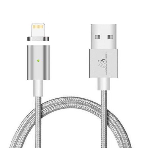 USB naar Lightning kabel - Magnetisch uiteinde - 1 meter, Muziek en Instrumenten, Kabels en Stekkers, Ophalen of Verzenden
