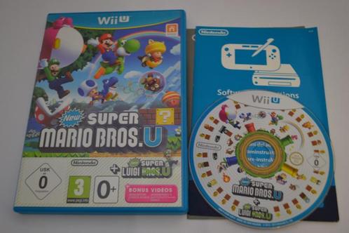 New Super Mario Bros. U + New Super Luigi U (Wii U EUA), Spelcomputers en Games, Games | Nintendo Wii U, Zo goed als nieuw, Verzenden