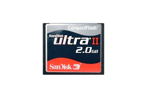 Sandisk Ultra II 2GB CompactFlash geheugenkaart, Audio, Tv en Foto, Fotografie | Geheugenkaarten, Compact Flash (CF), Zo goed als nieuw
