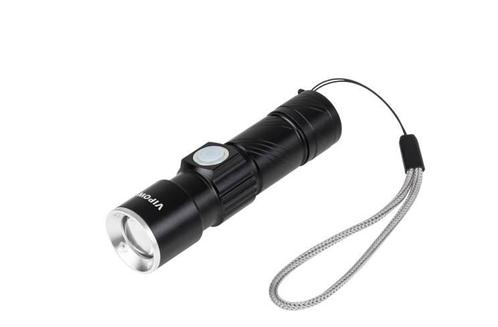 LED zaklamp - 120 lumen - Focus - USB oplaadbaar, Caravans en Kamperen, Kampeergereedschap, Nieuw, Ophalen of Verzenden