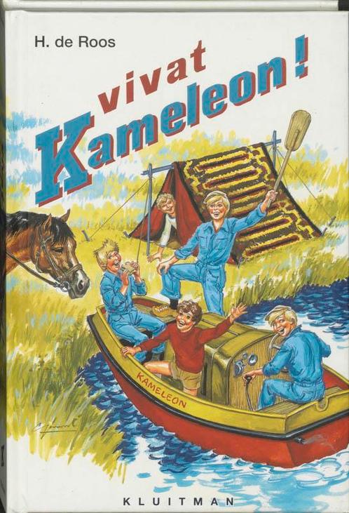 De Kameleon Vivat Kameleon! 9789020667127 de H. Roos, Boeken, Kinderboeken | Jeugd | 13 jaar en ouder, Gelezen, Verzenden