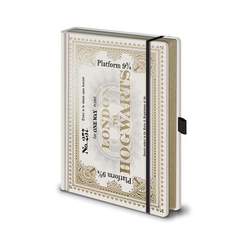Harry Potter (Hogwarts Express Ticket) Premium A5 Notebook, Verzamelen, Harry Potter, Overige typen, Nieuw, Ophalen of Verzenden