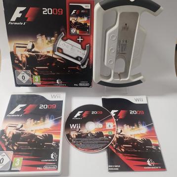 F1 2009 + Stuur Boxed Nintendo Wii