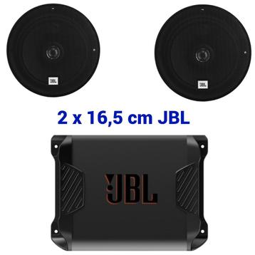 JBL Set voor jou auto versterker A652 en 621 Speakers