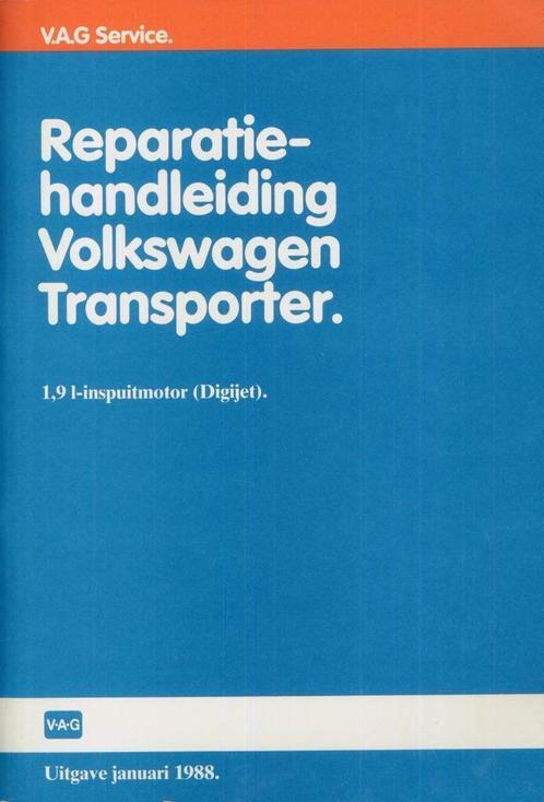 1988 Volkswagen Transporter 1,9 L-inspuitmotor Handleiding, Auto diversen, Handleidingen en Instructieboekjes, Verzenden