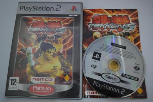 Tekken 5 - Platinum (PS2 PAL), Spelcomputers en Games, Games | Sony PlayStation 2, Zo goed als nieuw, Verzenden