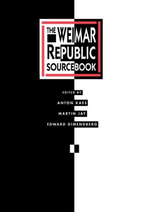 9780520067752 Weimar Republic Sourcebook | Tweedehands, Boeken, Schoolboeken, Zo goed als nieuw, Verzenden