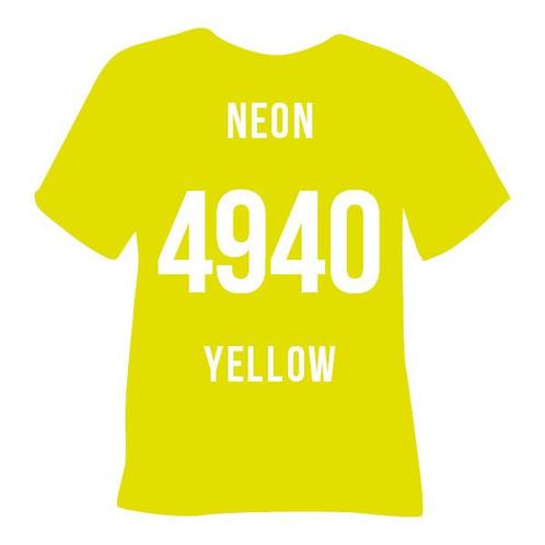 Poli-Flex Turbo Neon Yellow 4940, Hobby en Vrije tijd, Kledingapplicaties en Hotfix, Overige applicaties, Nieuw, Verzenden