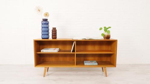 Vintage boekenkast | Japandi | Tv-meubel | 160 cm, Huis en Inrichting, Kasten | Boekenkasten, 25 tot 50 cm, Met plank(en), Zo goed als nieuw