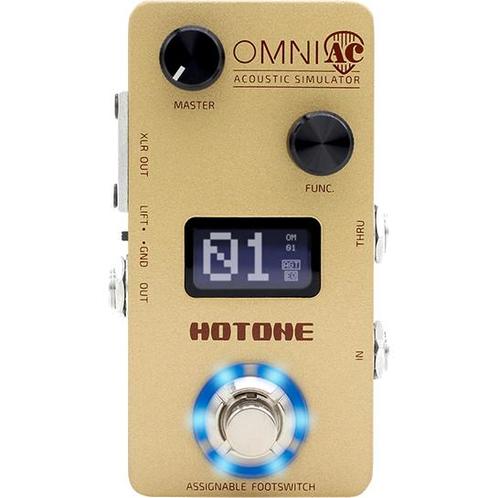 Hotone Omni AC Acoustic Simulator effectpedaal, Muziek en Instrumenten, Effecten, Verzenden