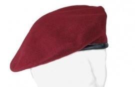 Baret bordeaux rood nieuw maat 59