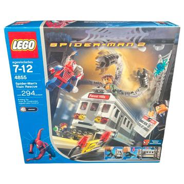 LEGO Spiderman Train Rescue - 4855 (Nieuw)