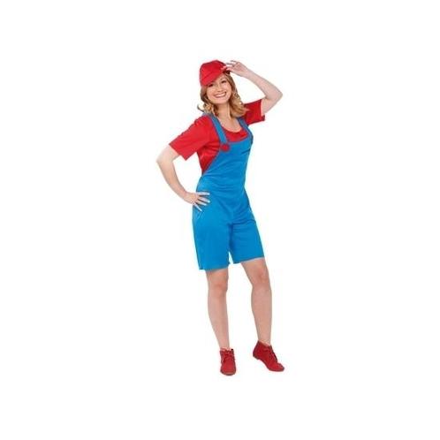 Loodgieter outfit rood voor dames - Super Mario kleding, Kleding | Dames, Carnavalskleding en Feestkleding, Ophalen of Verzenden