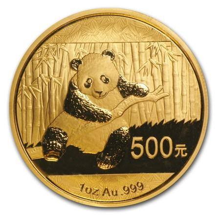 Gouden China Panda 1 oz 2014, Postzegels en Munten, Munten | Azië, Oost-Azië, Losse munt, Goud, Verzenden