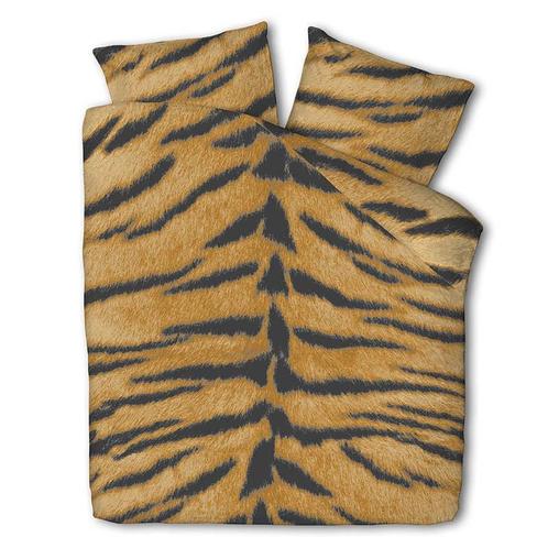 Fresh & Co Tiger Skin Dekbedovertrek 1-persoons (140 x, Huis en Inrichting, Slaapkamer | Beddengoed, Deken of Dekbed, Nieuw, Eenpersoons