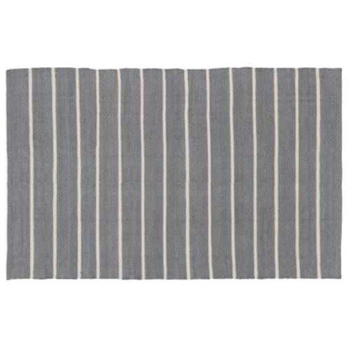 Vloerkleed - white stripes - 120x180 - wit en grijs, Huis en Inrichting, Stoffering | Vloerbedekking, Verzenden
