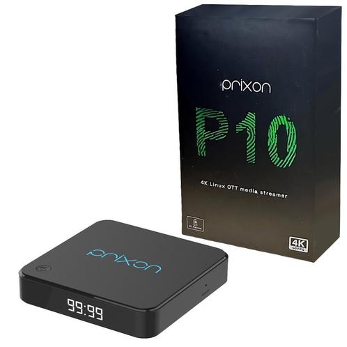 Prixon P10 Linux BT IPTV Set Top Box, Audio, Tv en Foto, Mediaspelers, Nieuw, Minder dan 500 GB, HDMI, USB 2.0, Optische audio