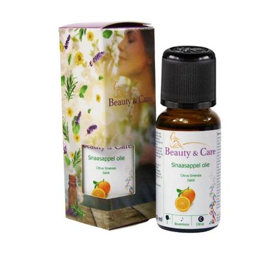 Beauty & Care Sinaasappel etherische olie 20 ml.  new, Sport en Fitness, Gezondheidsproducten en Wellness, Aroma, Nieuw, Ophalen of Verzenden