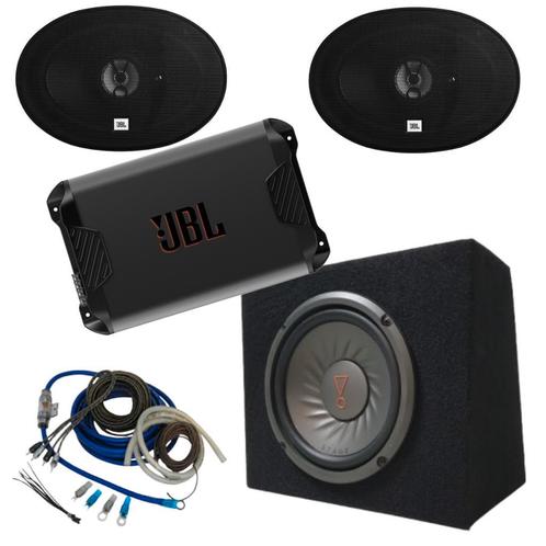 Complete JBL audio set Versterker Sub en Speakers, Auto diversen, Autoradio's, Nieuw, Ophalen of Verzenden