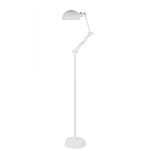 LABEL51 - Vloerlamp Bologna  - Wit Metaal, Huis en Inrichting, Lampen | Vloerlampen, Nieuw, Metaal, 150 tot 200 cm, Ophalen