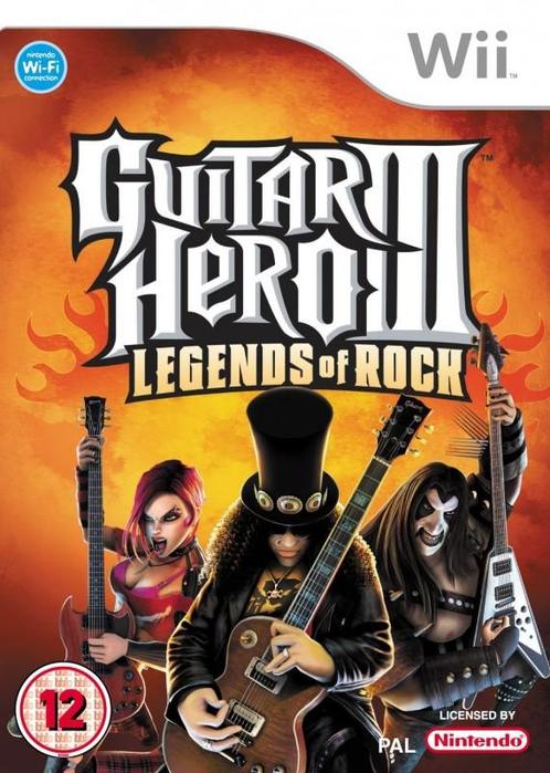 Guitar Hero 3 Legends of Rock (Nintendo Wii), Spelcomputers en Games, Games | Nintendo Wii, Gebruikt, Vanaf 7 jaar, Verzenden