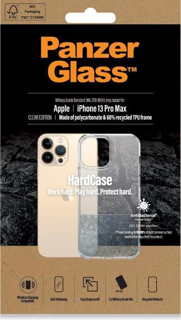 PanzerGlass Apple iPhone 13 Pro Max 6.7 - Anti-Bacterial