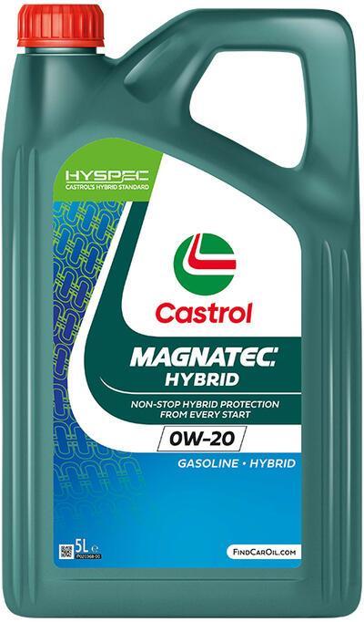 Castrol Magnatec Hybrid 0W20 5 Liter, Auto diversen, Onderhoudsmiddelen, Ophalen of Verzenden