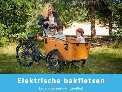 Elektrische bakfiets bakfietsen NU UIT VOORRAAD LEVERBAAR, Fietsen en Brommers, Fietsen | Bakfietsen, 4 kinderen of meer, Nieuw