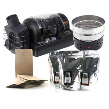 Gene Cafe coffee roaster zwart, compleet pakket