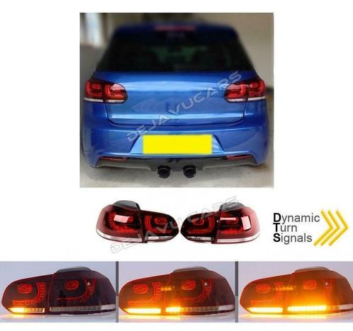 GTI R20 Look Dynamische VOL LED Achterlichten voor VW Golf 6, Auto-onderdelen, Verlichting, Nieuw, Volkswagen, Ophalen of Verzenden