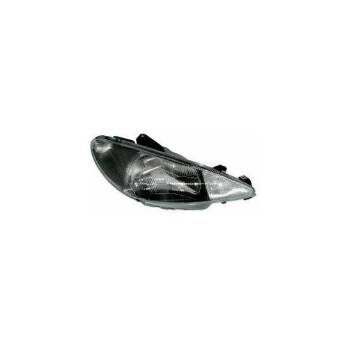 Koplampen Peugeot 206 98-02 H4 zwart, Auto-onderdelen, Overige Auto-onderdelen, Ophalen of Verzenden