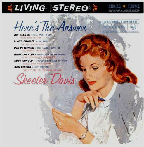cd - Skeeter Davis - Heres The Answer, Cd's en Dvd's, Cd's | Overige Cd's, Zo goed als nieuw, Verzenden